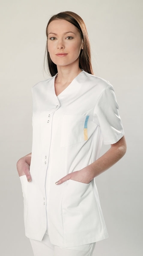 bluza medyczna damska z krótkim rękawem